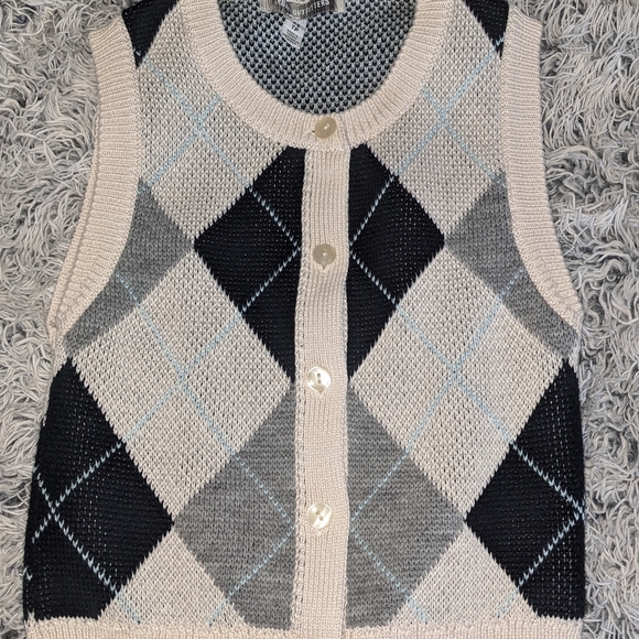 🏵️🌿 Urban Outfitters Black and Gray Cardigan Sweater - Picture 1 of 3